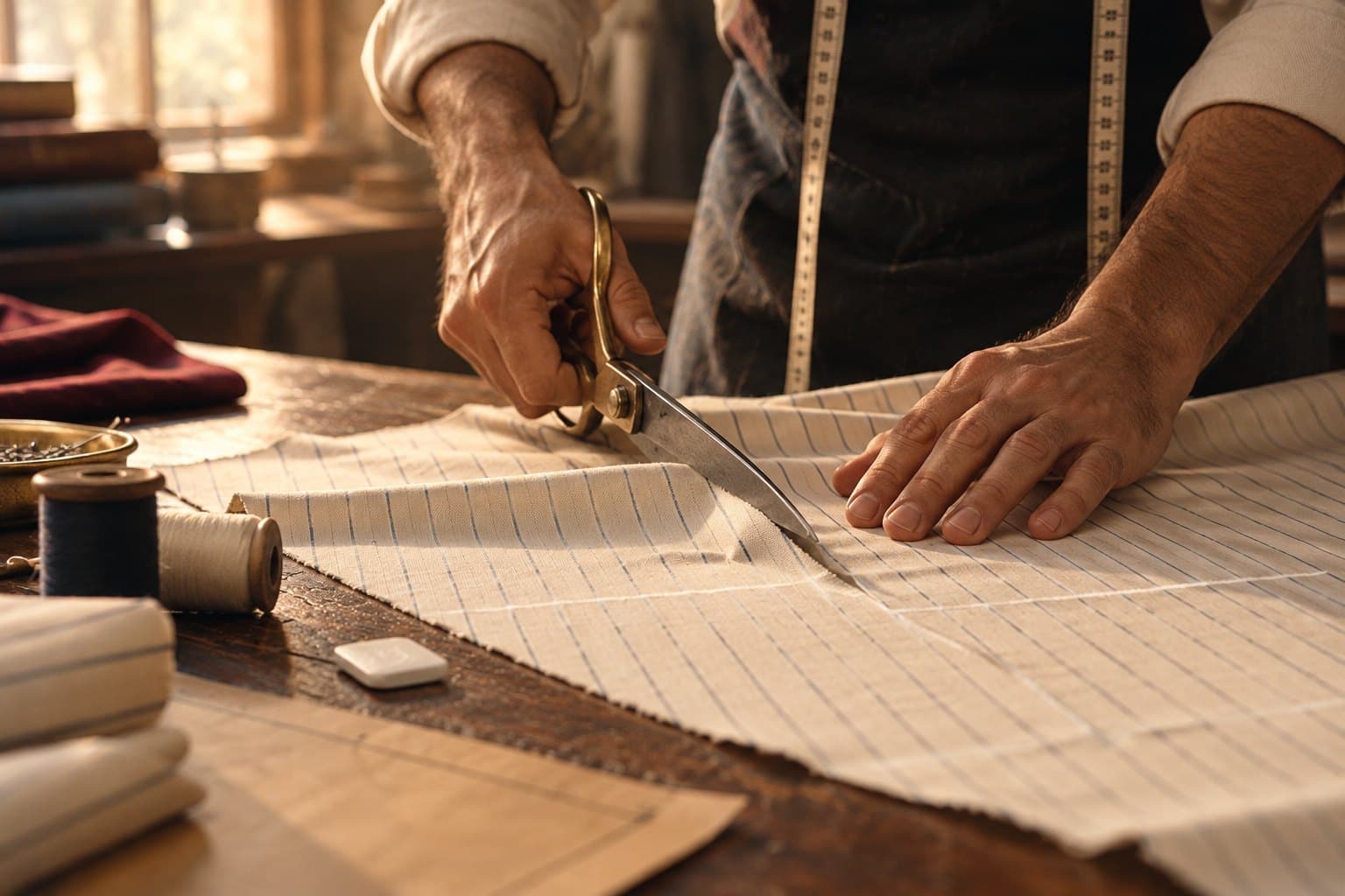 Cut in-house.